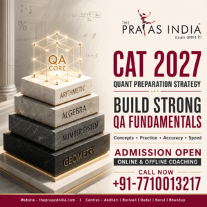 CAT 2027 Quant Preparation Strategy