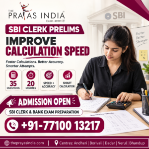 How to Improve Calculation Speed for SBI Clerk Prelims