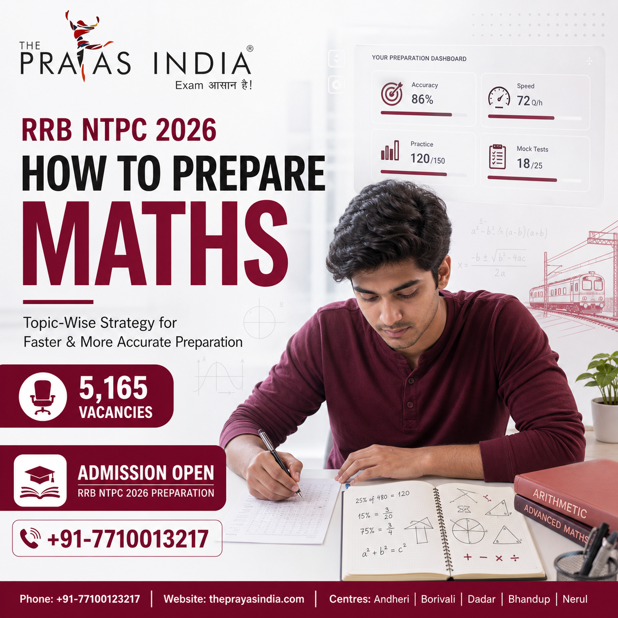 How to Prepare Maths for RRB NTPC 2026
