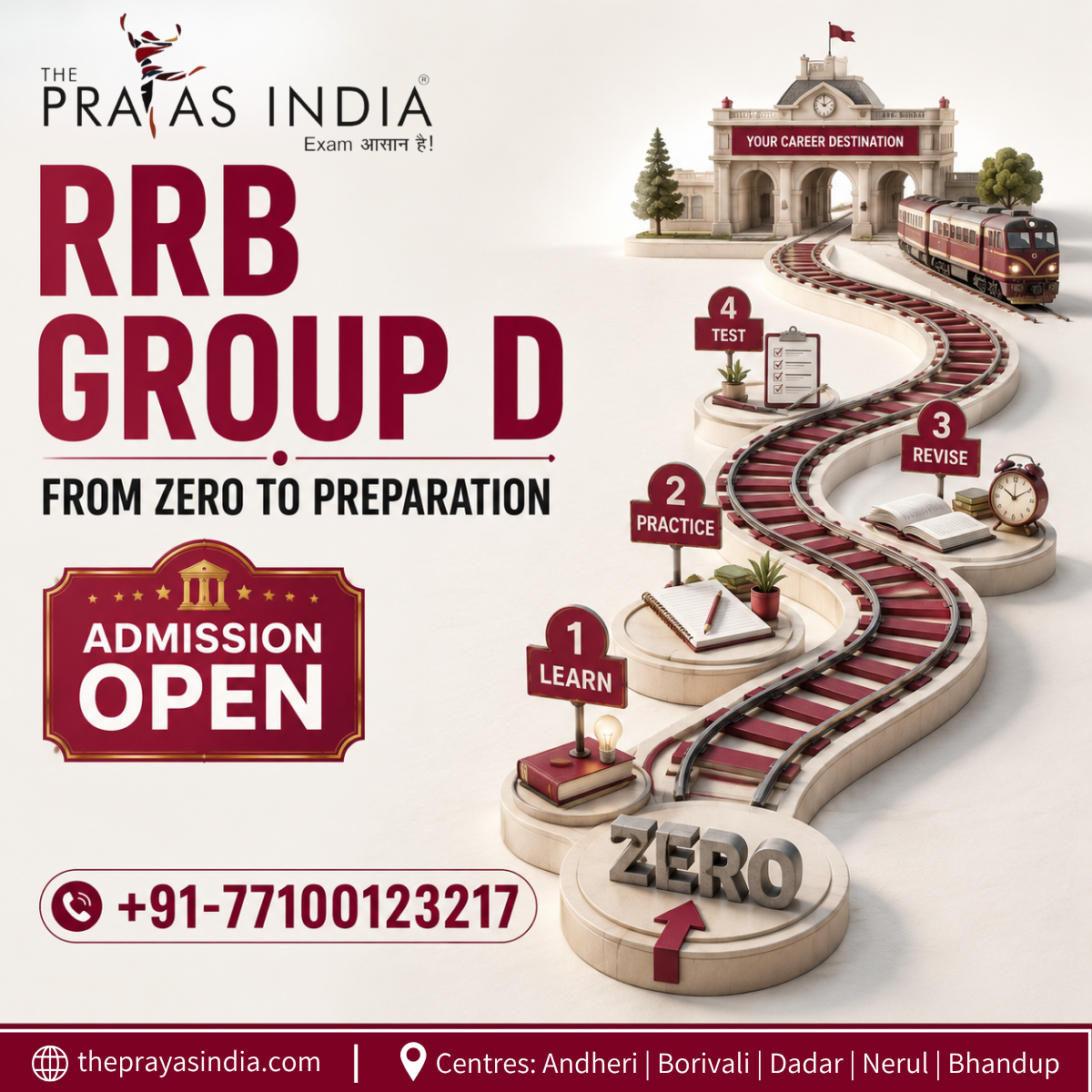 How to Prepare for RRB Group D from Zero Level?