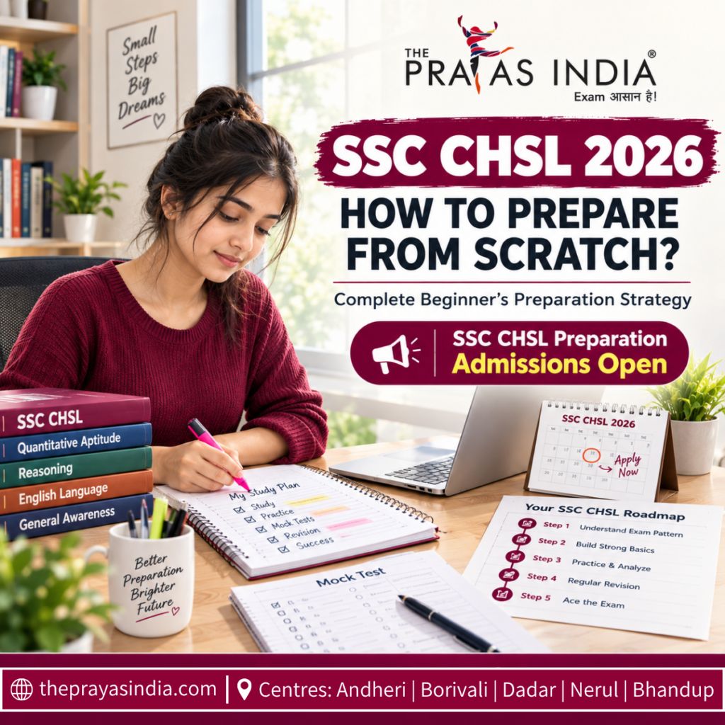 How to Prepare for SSC CHSL 2026 from Scratch