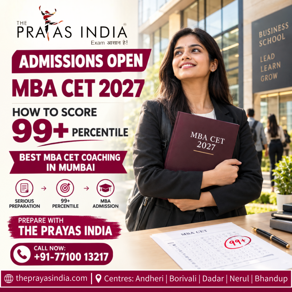 How to Score 99+ Percentile in MBA CET 2027