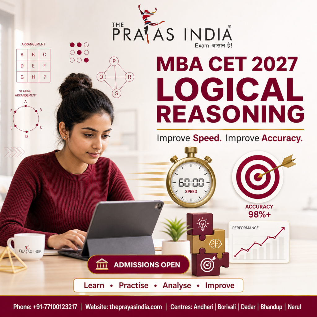 MBA CET 2027 Logical Reasoning Preparation