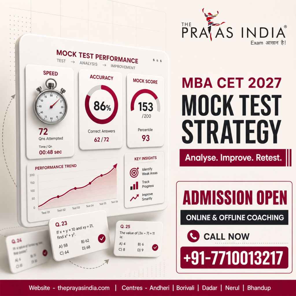 MBA CET 2027 Mock Test Strategy