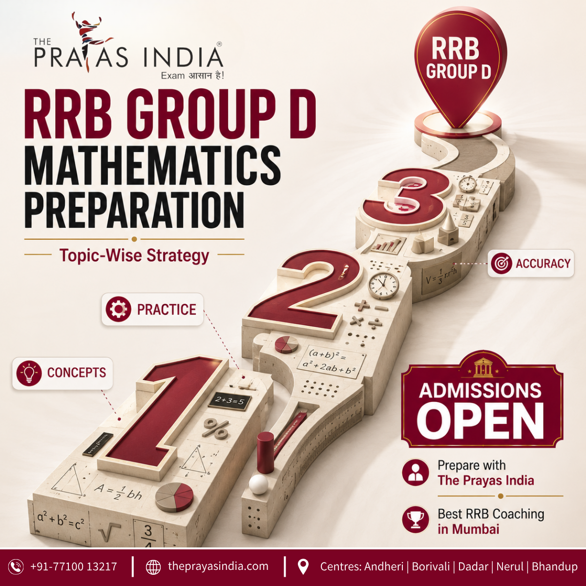 RRB Group D Mathematics Preparation: Topic-Wise Strategy