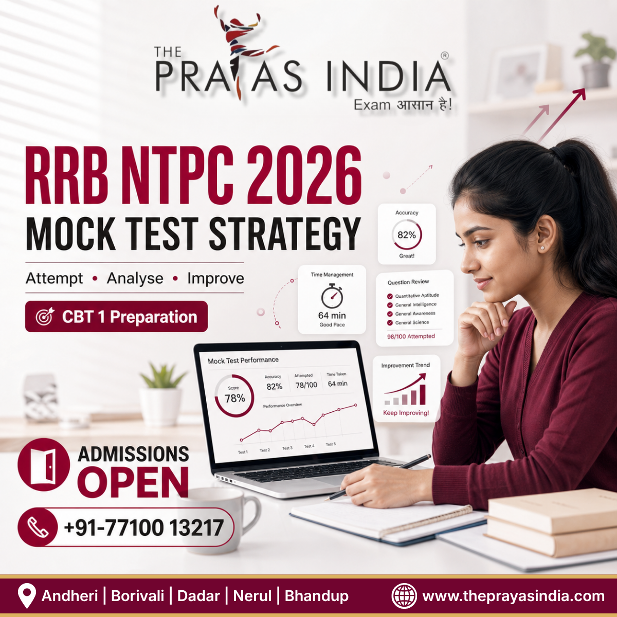 RRB NTPC 2026 Mock Test Strategy: How to Attempt, Analyse & Improve Score