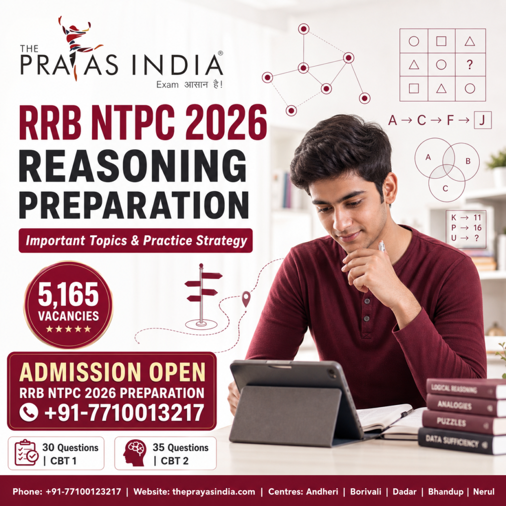 RRB NTPC 2026 Reasoning Preparation