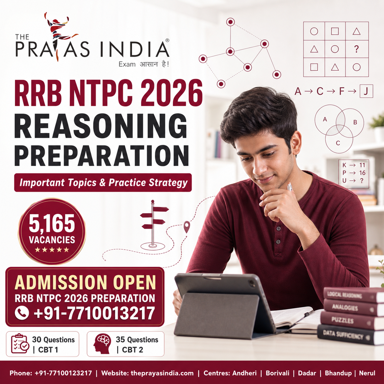RRB NTPC 2026 Reasoning Preparation