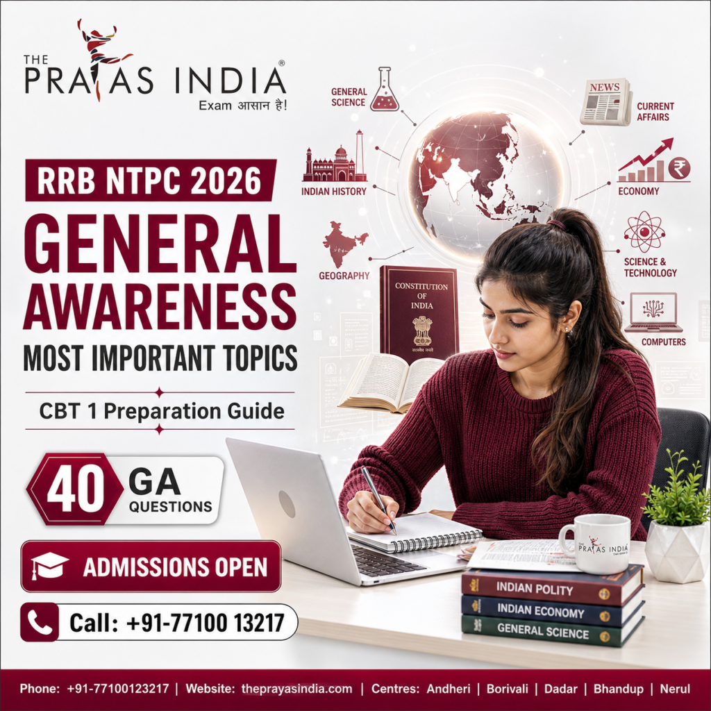 RRB NTPC General Awareness: Most Important Topics for CBT 1