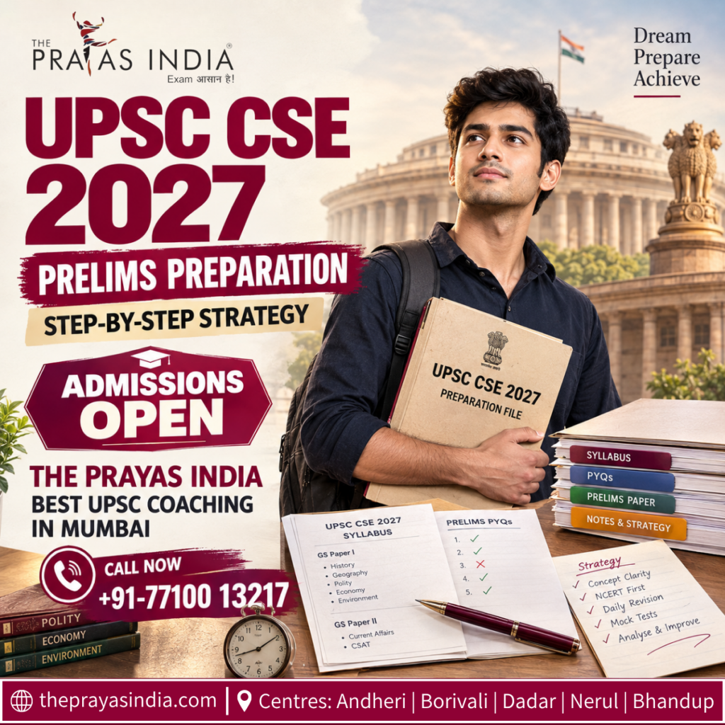 UPSC CSE 2027 Prelims Preparation Strategy