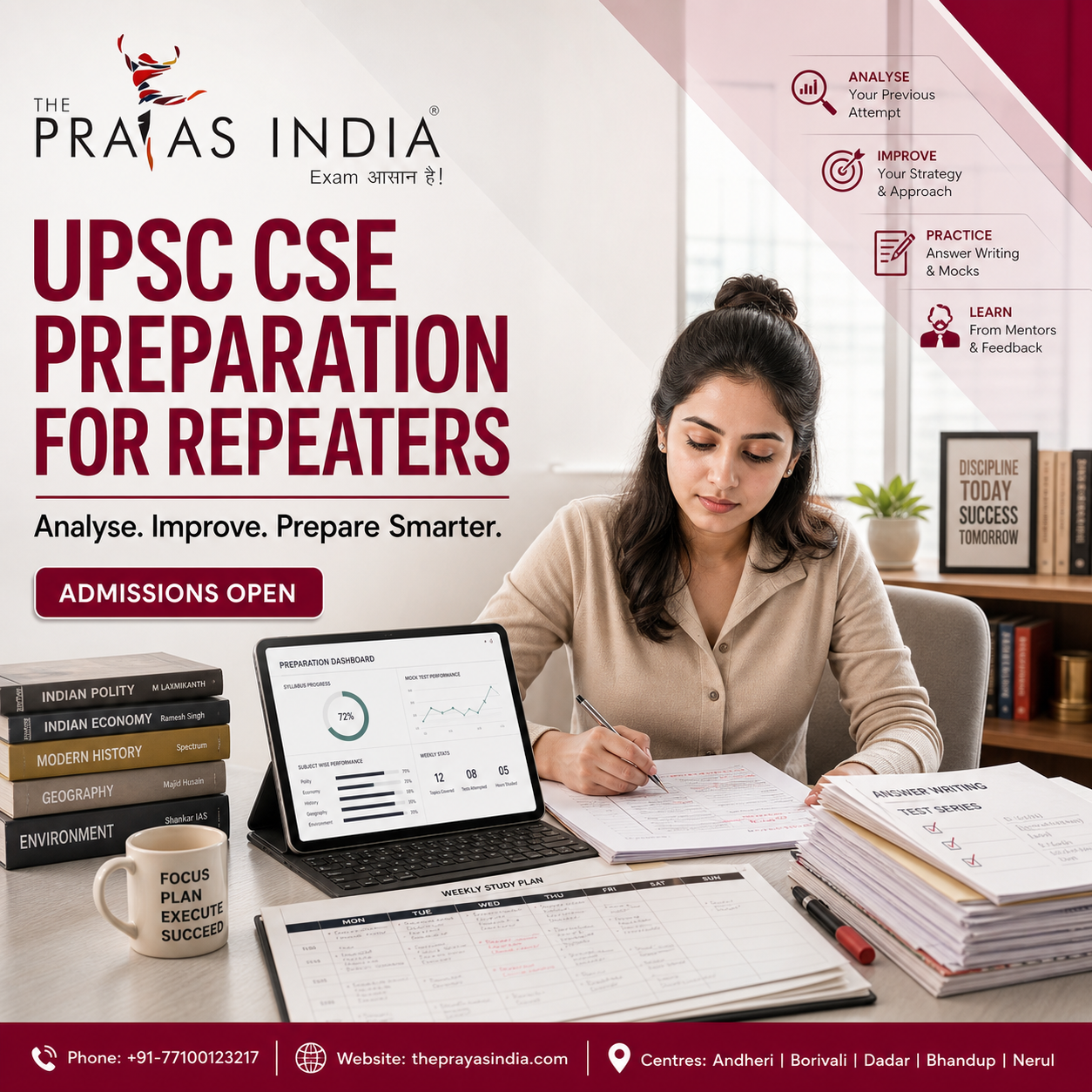 UPSC CSE Preparation for Repeaters