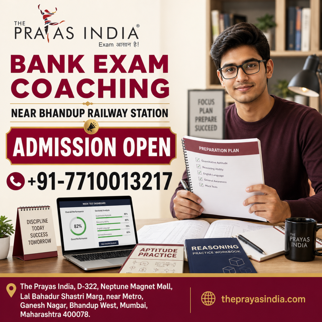 Bank Exam Coaching Near Bhandup Railway Station