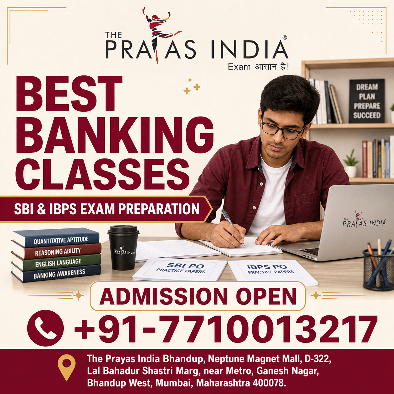 Best Banking Classes in Bhandup for SBI and IBPS Exams