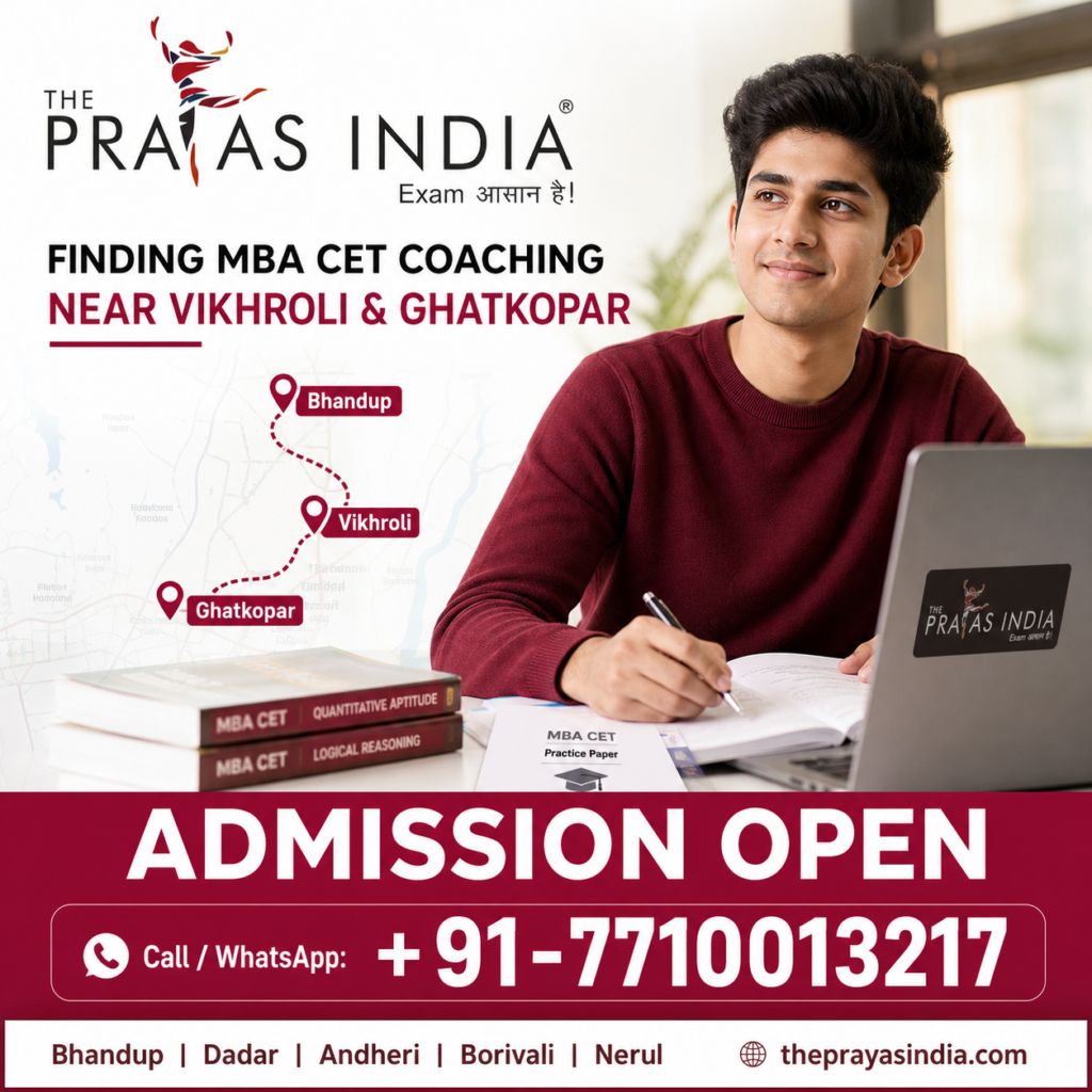 Finding MBA CET Coaching Near Vikhroli and Ghatkopar