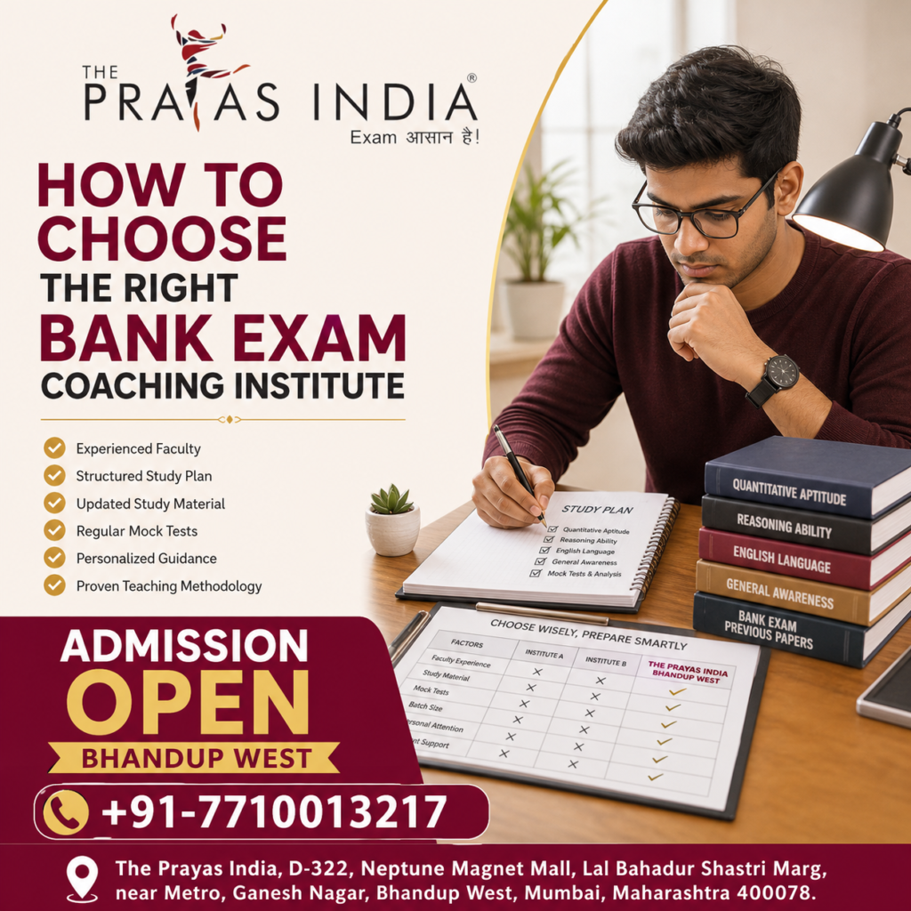 How to Choose the Right Bank Exam Coaching Institute in Bhandup West