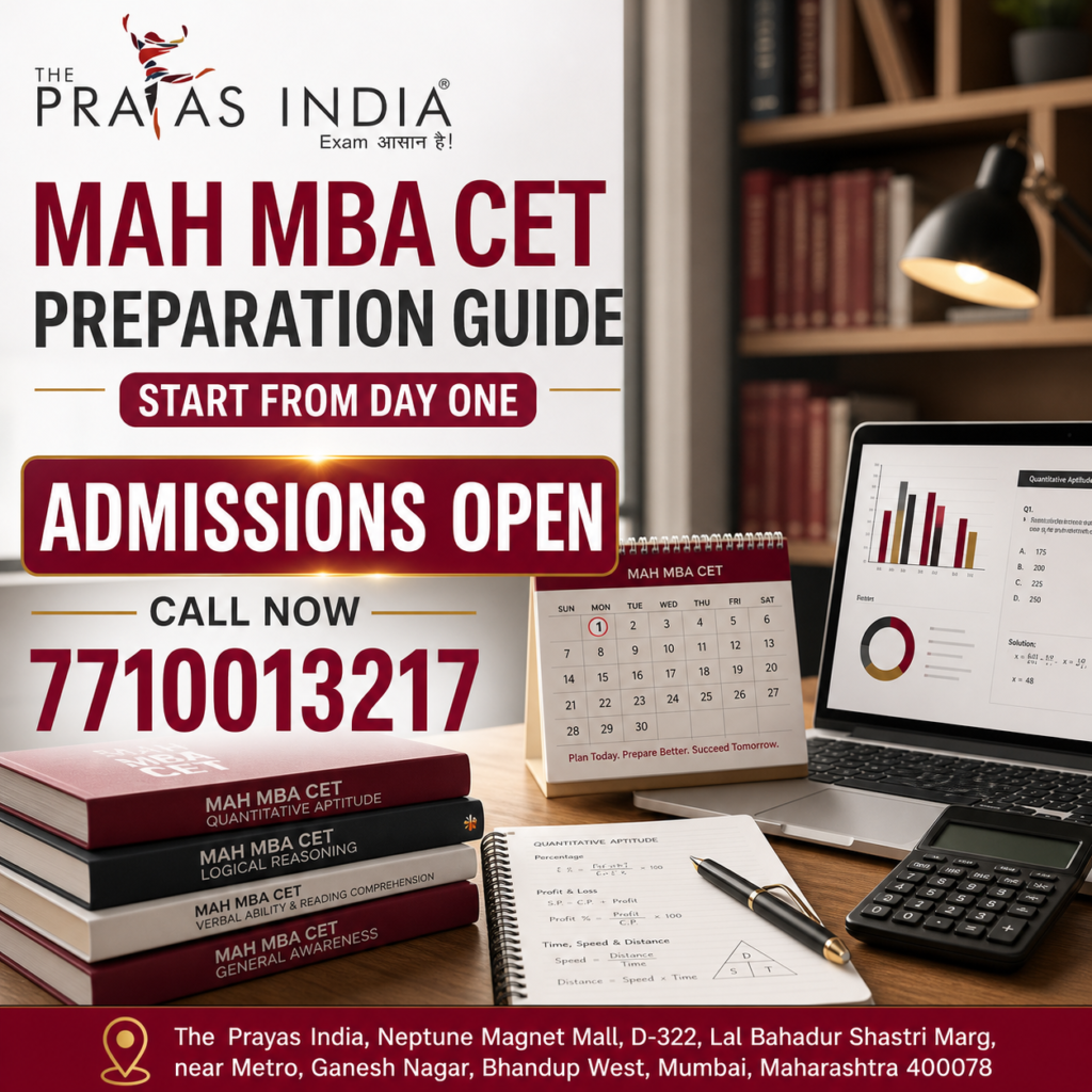 How to Prepare for MAH MBA CET from Day One