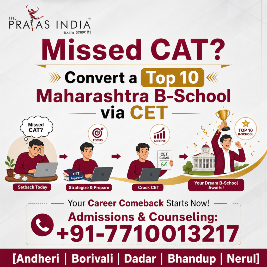 Missed CAT? Convert a Top 10 Maharashtra B-School