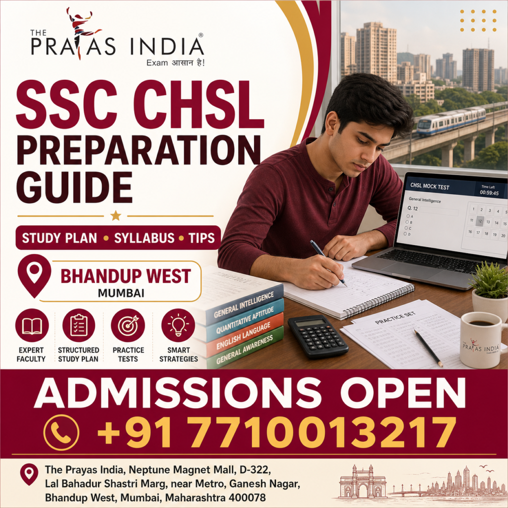 SSC CHSL Preparation Guide in Bhandup